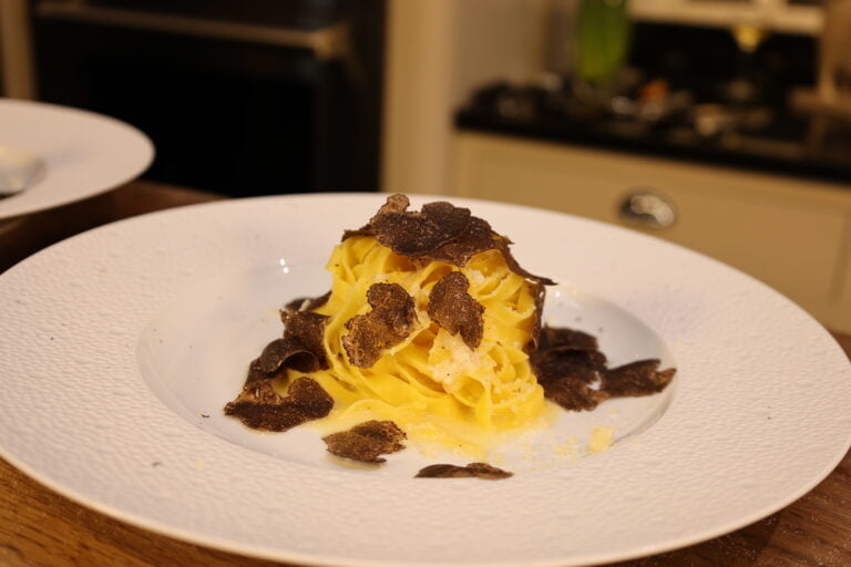 Fettucine with Grana Padano and Black Truffle - James Martin Chef