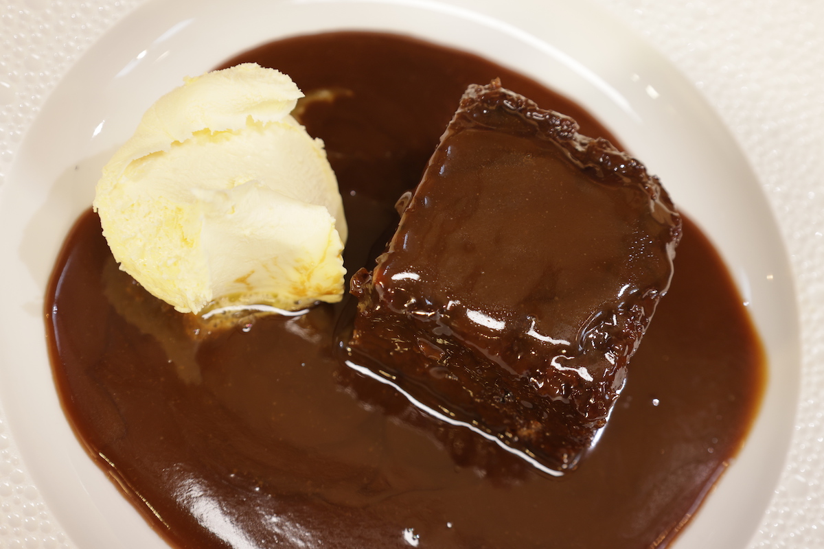 Toffee Pudding Clotted Cream - James Martin